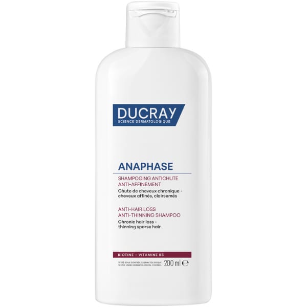 Ducray Anaphase Anti-Hair Loss Anti-Thinning Shampoo, 200ml شامبو دوكراي أنافاز المضاد لتساقط الشعر وترققه، 200 مل
