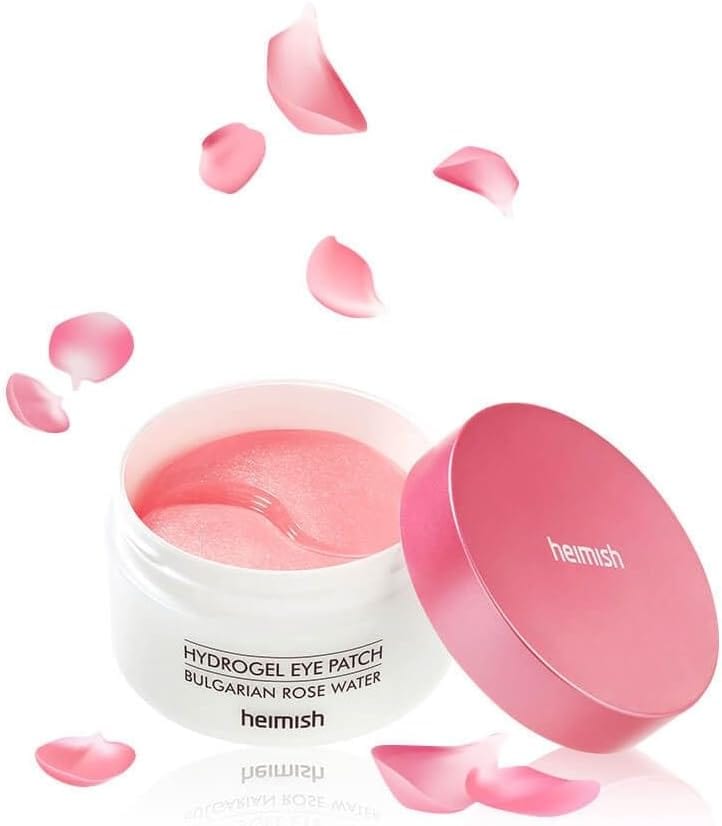 ماسك عين هيدروجيل بالورد البلغاري من هايميش Heimish Bulgarian Rose Hydrogel Eye Patch