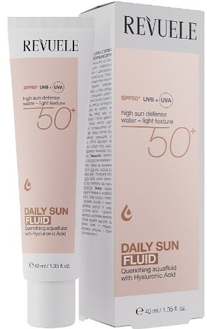 REVUELE DAILY SUN BARRIER SPF 50+ - 50ml | ريفويل كريم واقي شمسي spf50+ - 50 مل
