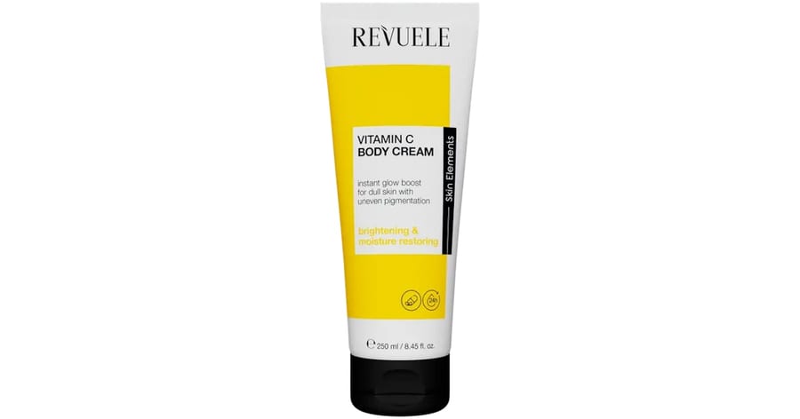 Revuele Vitamin C Body Cream - 250ml كريم الجسم بفيتامين سي من ريفويل - 250 مل