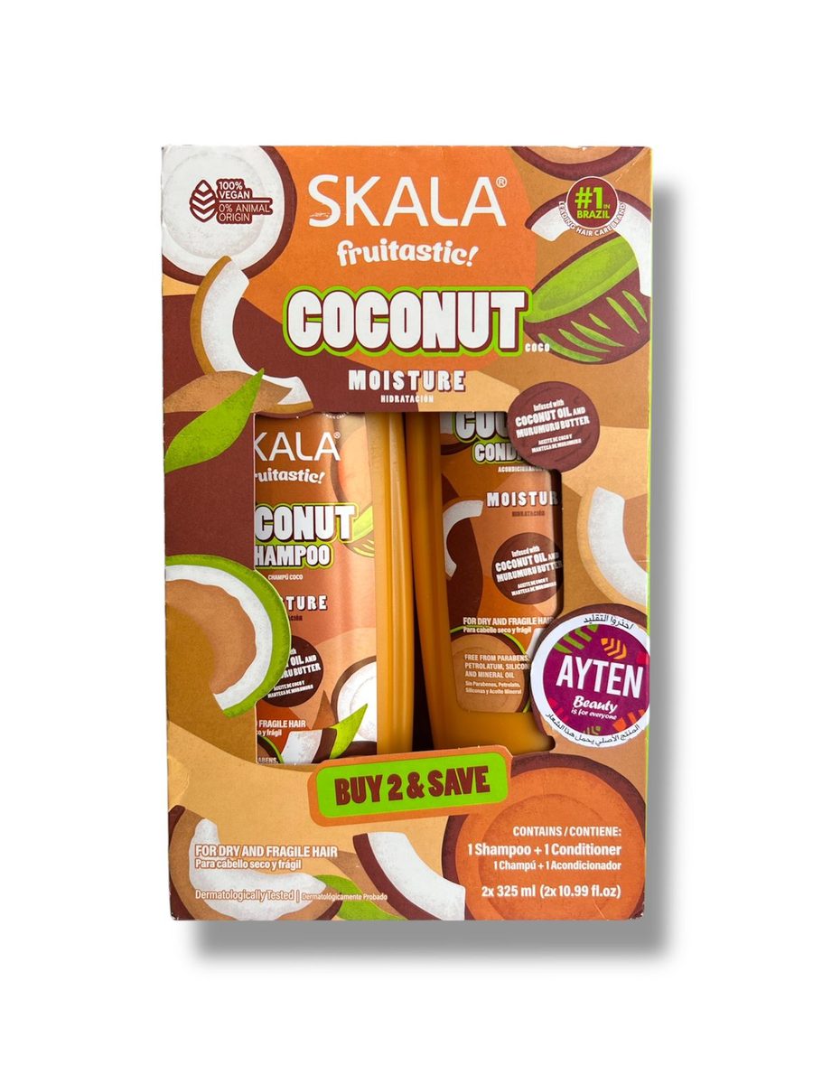 Skala Cocount Kit Shampoo + Conditioner - 325x325ml | سكالا بلسم + شامبو بجوز الهند