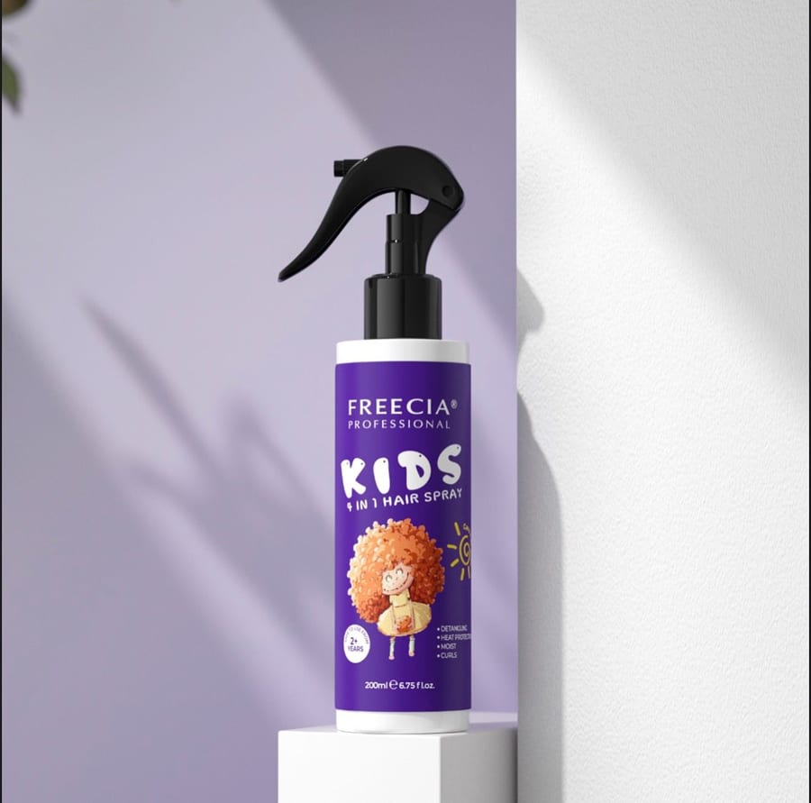 freecia professional kids 4in1 hair spray فريشا بخاخ العناية بالشعر للاطفال