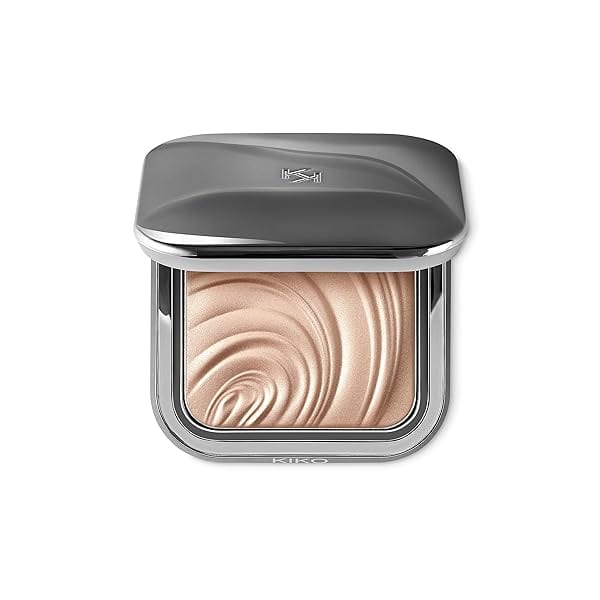 Kiko Milano Glow Fusion Intense Powder Highlighter كيكو بودرة اضاءة حريرية وعاكسة للضوء 10,5 غرام