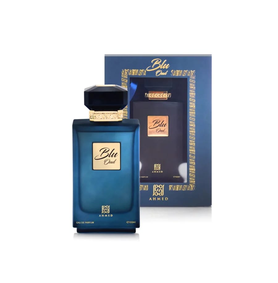 Ahmed Al Maghribi Blu Oud EDP 100ML احمد المغربي عطر بلو عود ايكستريت دي بارفان100 مل