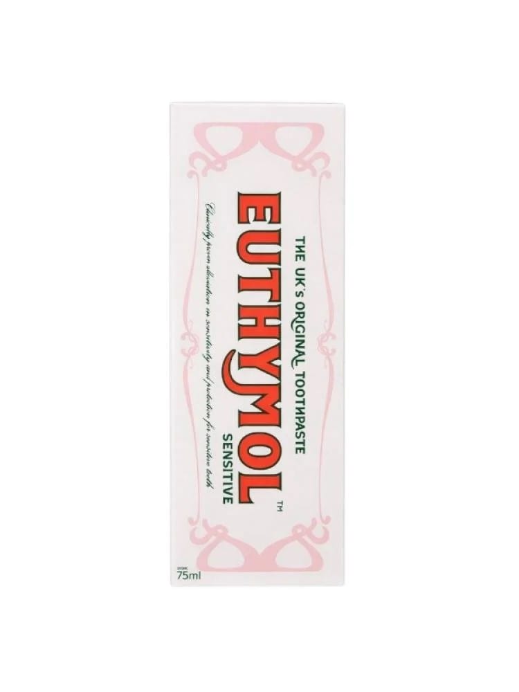 Euthymol Sensitive Toothpaste 75 m معجون أسنان يوثيمول للأسنان الحساسة 75 مل