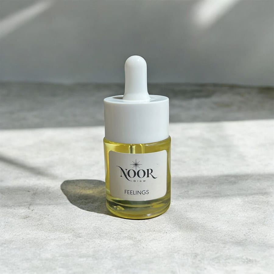 NOOR GLOW PERFUME DROPS FEELINGS نور كلو قطرات تعطير للجسم