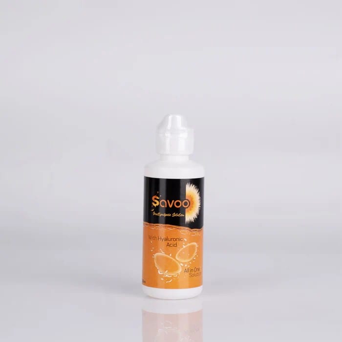 SAVOO Contact Lenses Solution 100 ML سافو محلول العدسات اللاصقة