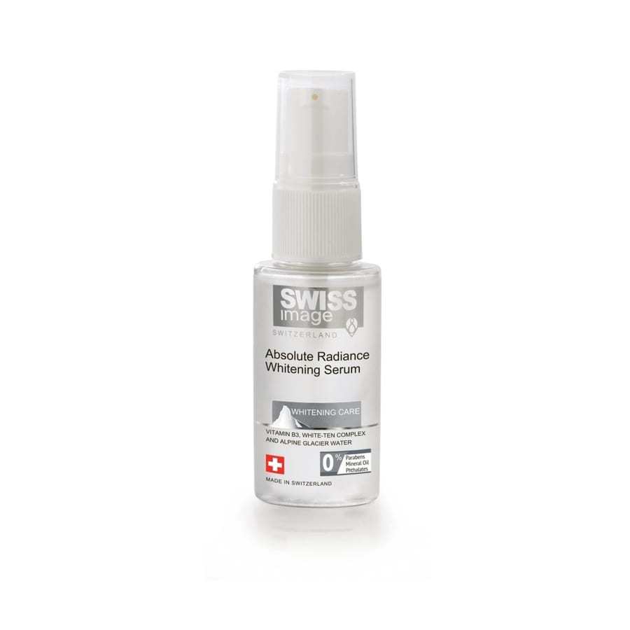 Swiss Image Absolute Radiance Whitening serum 30ml سيروم سويس إيميج أبسولوت راديانس لتفتيح البشرة، 30 مل، مناسب لجميع أنواع البشرة