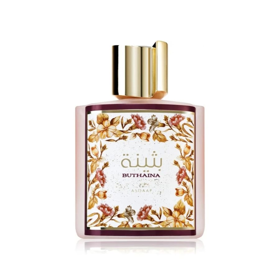 Lattafa Asdaaf Buthaina Perfume For Unisex EDP 100ml أصداف لطافة بثينة عطر 100 مل (3.4 أونصة)