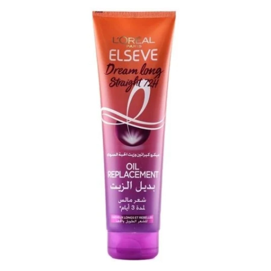 L’Oréal Paris L'Oréal Paris Elvive Oil Replacement for Long and Frizzy Hair - 300 ml لوريال باريس بديل زيت إلفيف للشعر الطويل والمجعد - 300 مل اصدار عربي