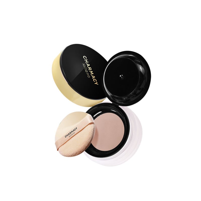 CHARMACY MILANO CMC SET & FIX LOOSE POWDER 01 لوس باودر لتثبيت المكياج من جارمسي