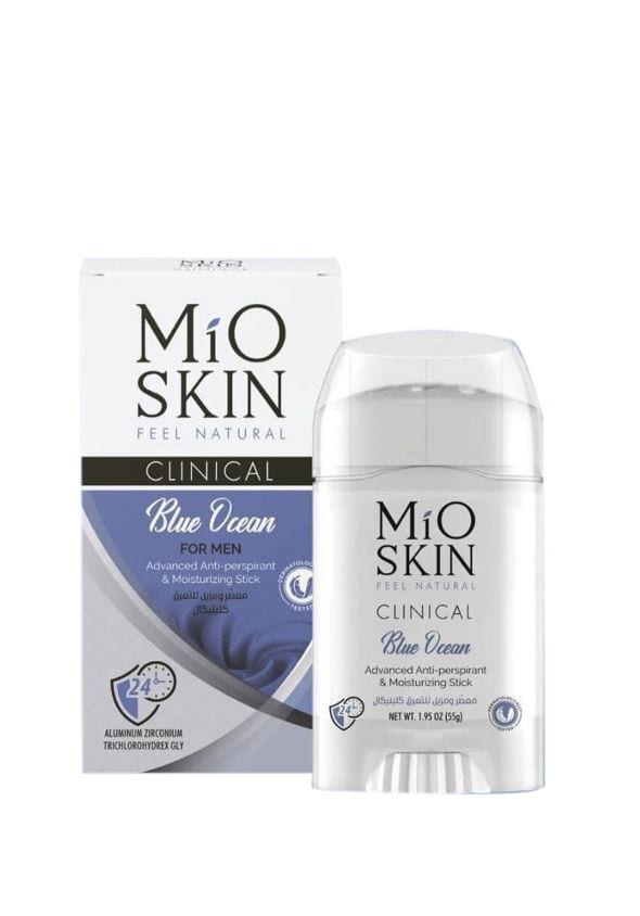 Mio Skin Clinical blue ocean for men 55g مزيل تعرق رجالي