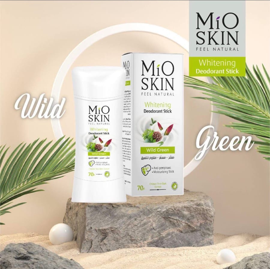 MIO SKIN WHITENING DEODORANT STICK Wild Green 70g ستك ديودرنت مايو سكن اخضر