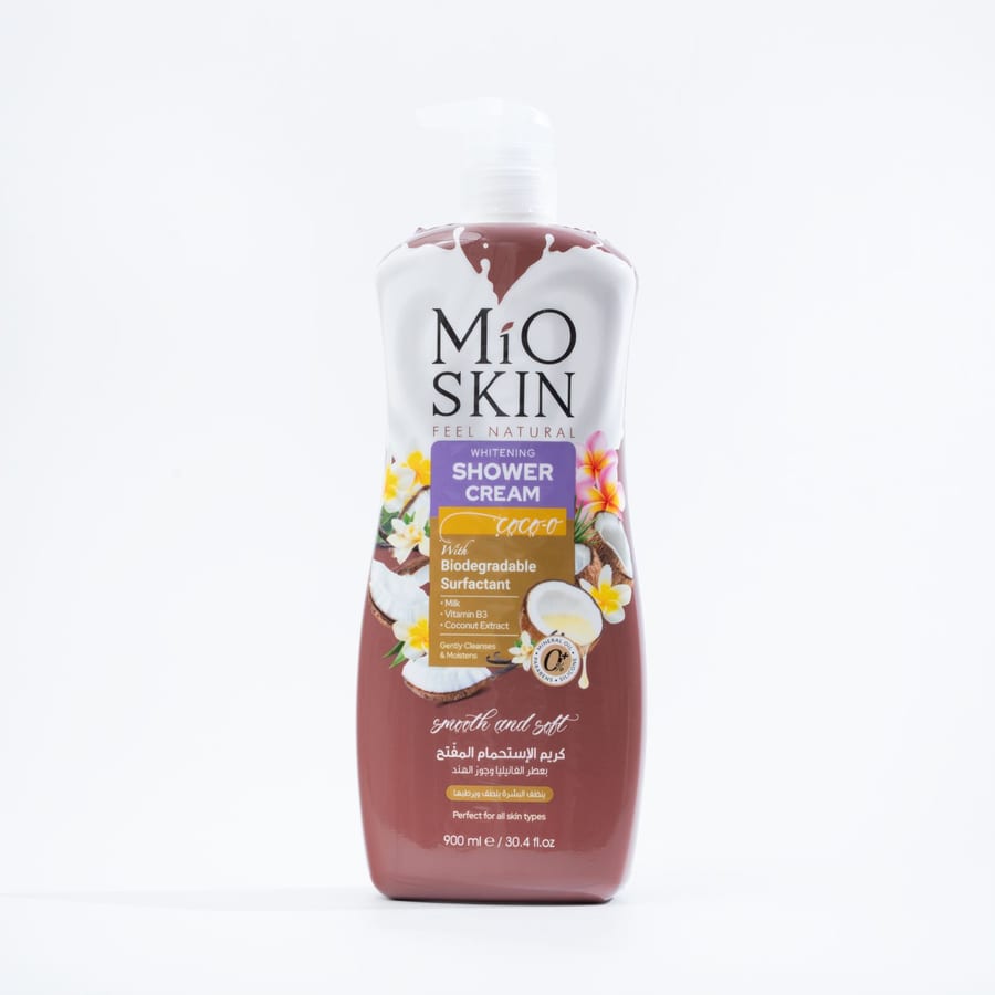 MIO SKIN WHITENING SHOWER CREAM COCONUT 900ml كريم استحمام من مايو سكن