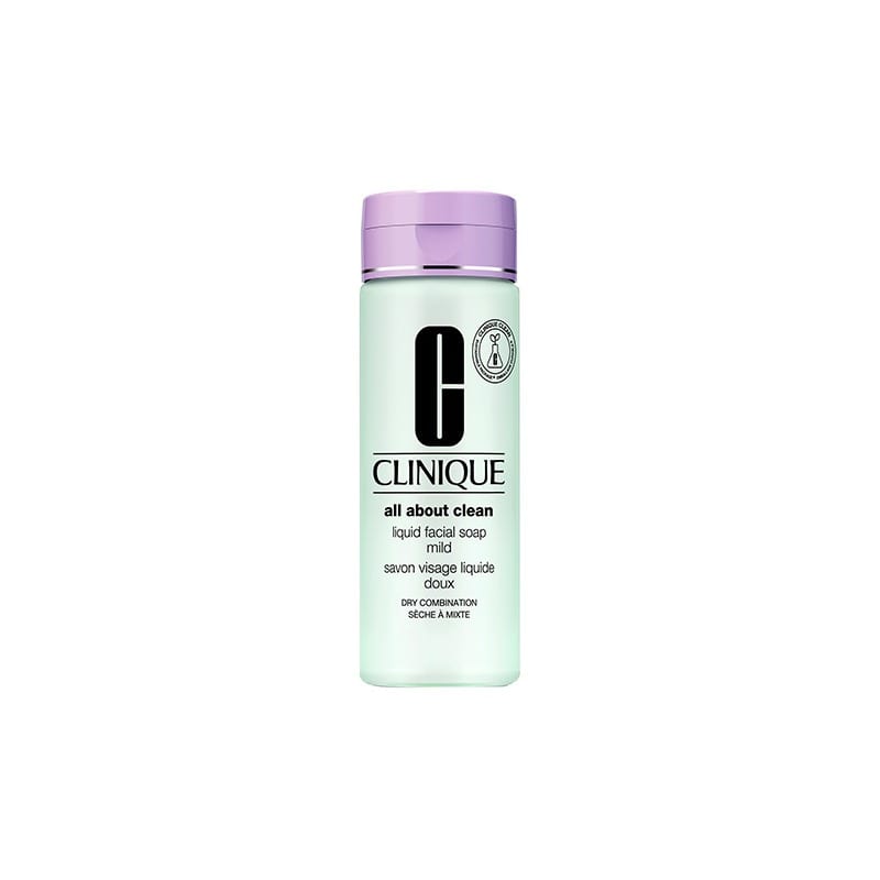 CLINIQUE Liquid Facial Soap Mild 200ml كلينك غسول للبشرة الجافة والمختلطة 200 مل