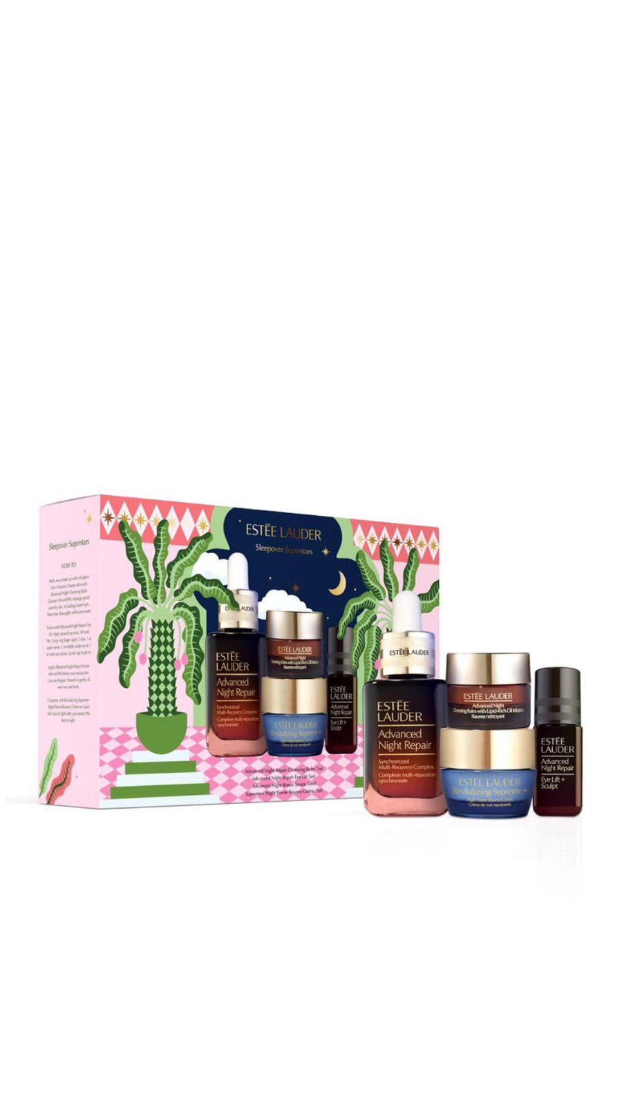 ESTÉE LAUDER SLEEPOVER SUPERSTARS RAMADAN SET (For All Skin Types) استي لودر بگج رمضان للعناية بالبشرة