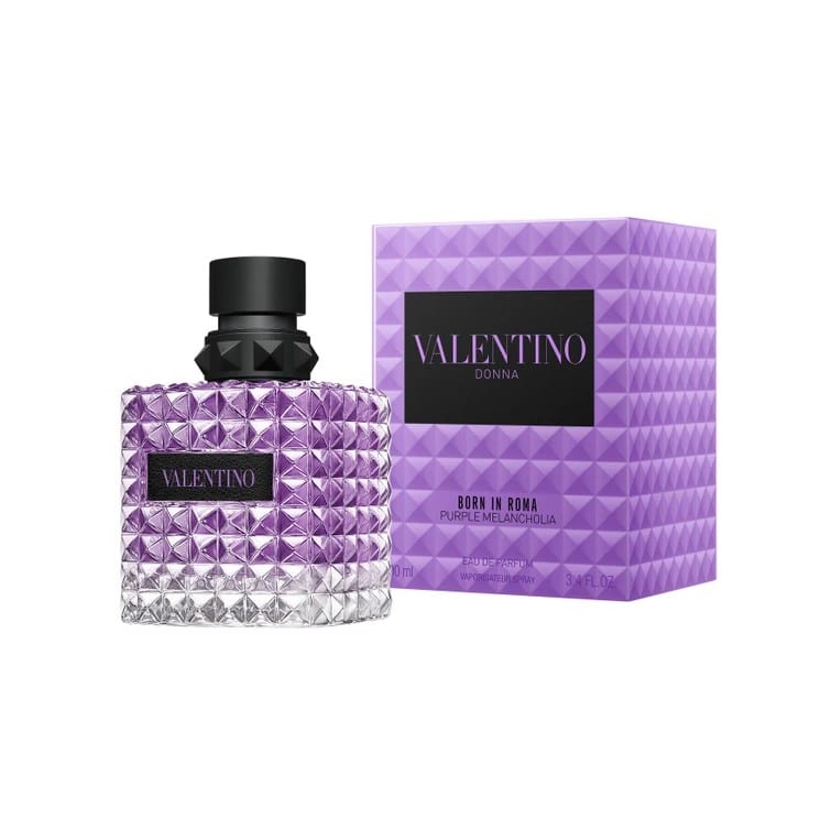 VALENTINO DONNA Purple Melancholia Eau de Parfum For Women 100ml فالنتينو غارافاني عطر دونا بورن إن روما بيربل ميلانخوليا للسيدات