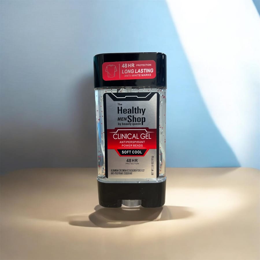 Healthy Shop Men Clinical Gel Soft Cool 48HR Protetion 107g هيلثي شوب كلينكال جل مانع تعرق سوفت كول رجالي