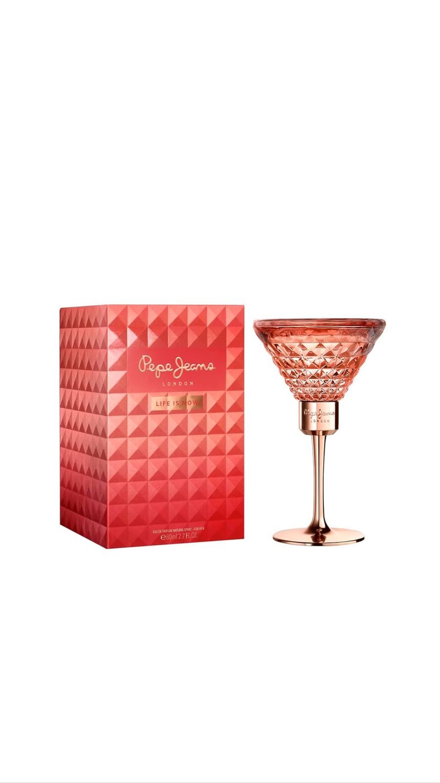 PEPE JEANS Life Is Now For Her Eau de Parfum 80ml عطر للنساء بيبي جينز لندن