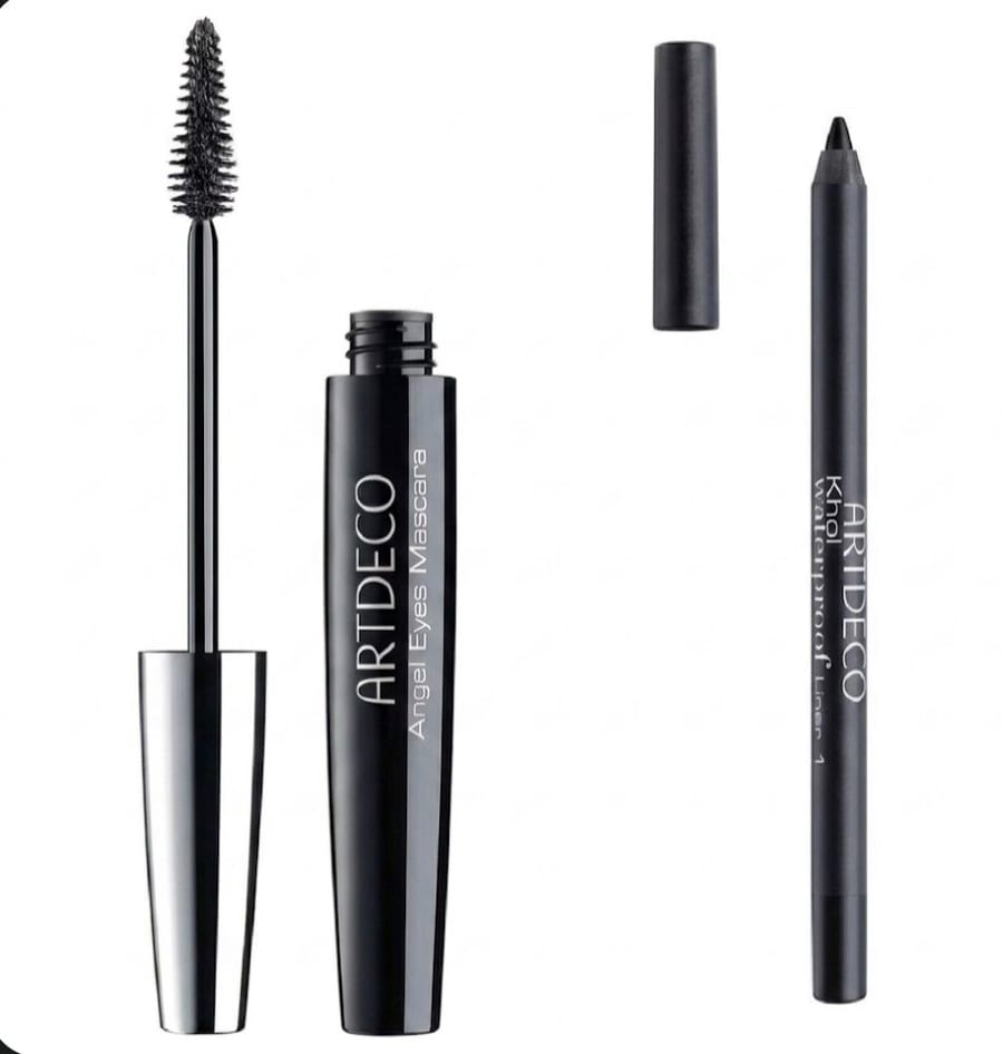 أرديكو ماسكارا للرموش مع عرض كحل مجاني] +ARTDECO ANGEL EYES MASCARA & KHOL WATERPROOF LINER (Special offer)