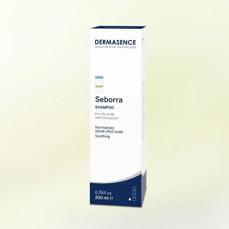 شامبو ديرماسنس سيبورا لفروة الرأس الدهنية والقشرة 200 مل Dermasence Seborra Shampoo for Oily Scalp & Dandruff 200ml -