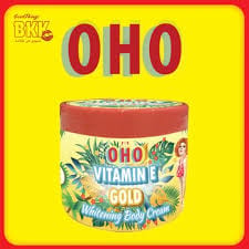 كريم تبييض الجسم أوهو فيتامين إي جلوتا 300 جرام OHO VITAMIN E GOLD whitening body cream