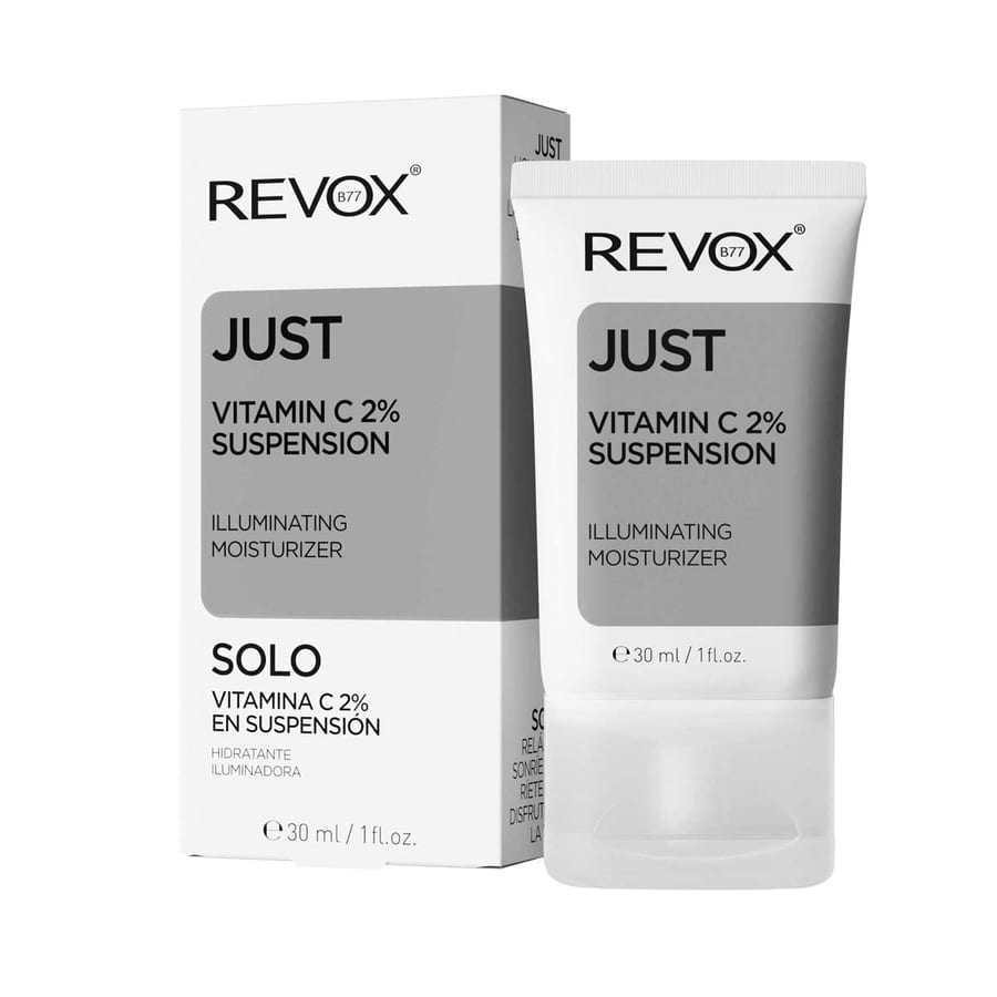 ريفوكس B77 جست فيتامين سي 2% معلق مرطب مضيء 30 مل REVOX B77 JUST VITAMIN C 2% SUSPENSION ILLUMINATING MOISTURIZER 30 ml