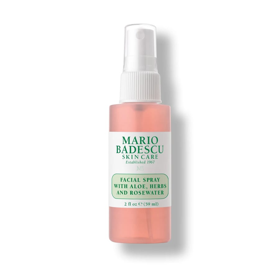 بخاخ الوجه للعناية بالبشرة من ماريو باديسكو مع الصبار والأعشاب وماء الورد - 118مل Mario Badescu Skincare Facial Spray With Aloe, Herbs and Rosewater