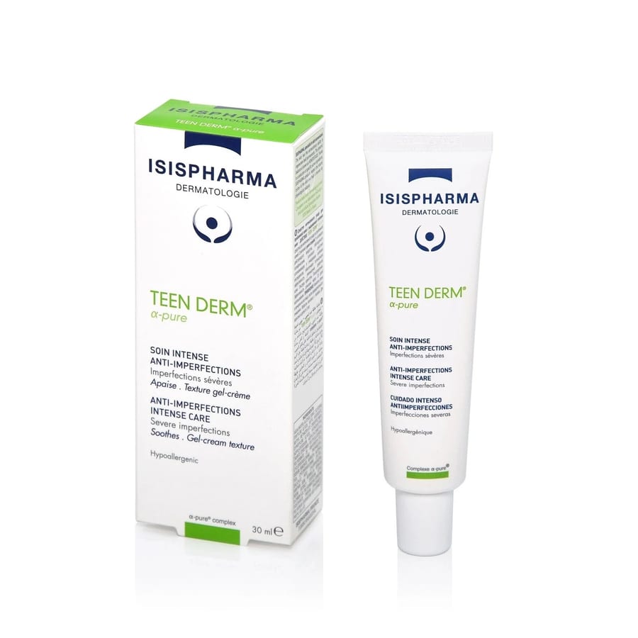 ايزيس فارما كريم معالج لحب الشباب - 30 مل ISIS PHARMA TEEN DERM alpha pure - 30ml |