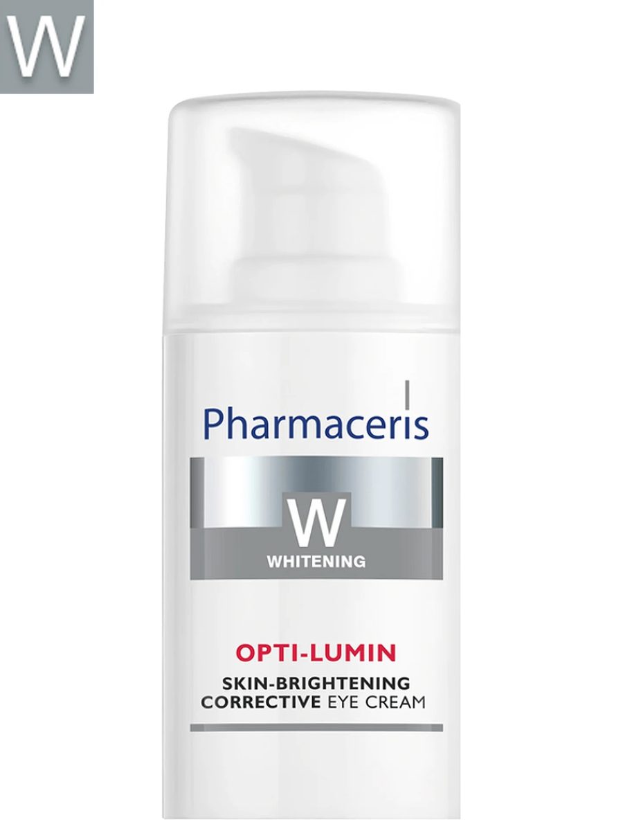كريم فارماسيريس دبليو لتفتيح البشرة وتصحيح منطقة العين أوبتي لومين 15 مل Pharmaceris W SKIN-BRIGHTENING CORRECTIVE EYE CREAM OPTI-LUMIN 15 ml