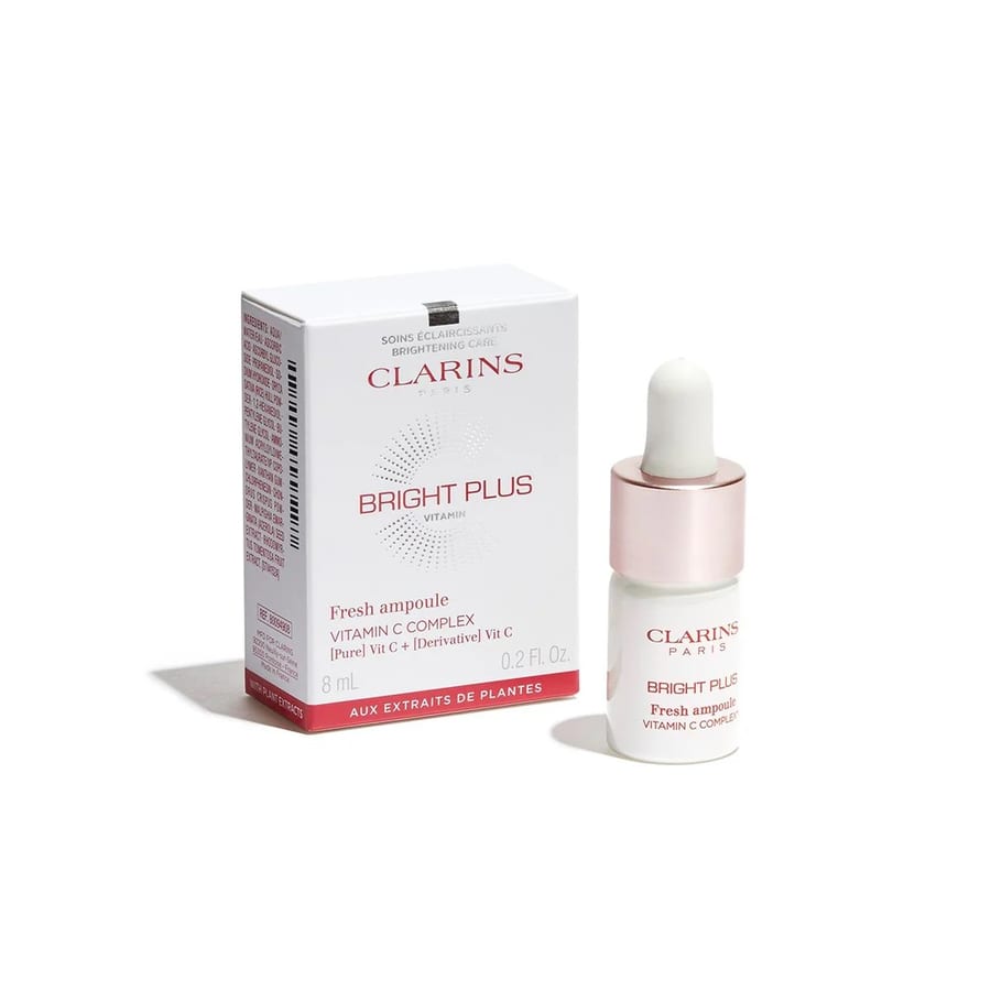 كلارنس أمبولات برايت بلس فريش 8 مل Clarins Bright Plus Fresh Ampoule 8ml