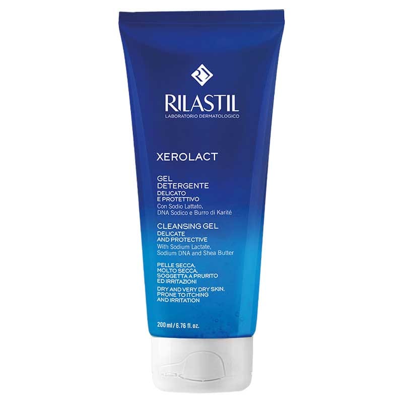 ريلاستيل زيرولاكت جل غسول مرطب للبشرة الجافة RILASTIL XEROLACT CLEANSING GEL 200ML -