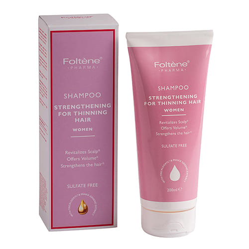 فولتن فارما شامبو تقوية الشعر للنساء - 200 مل Foltene Pharma Hair Strengthening Shampoo for Women – 200ml |
