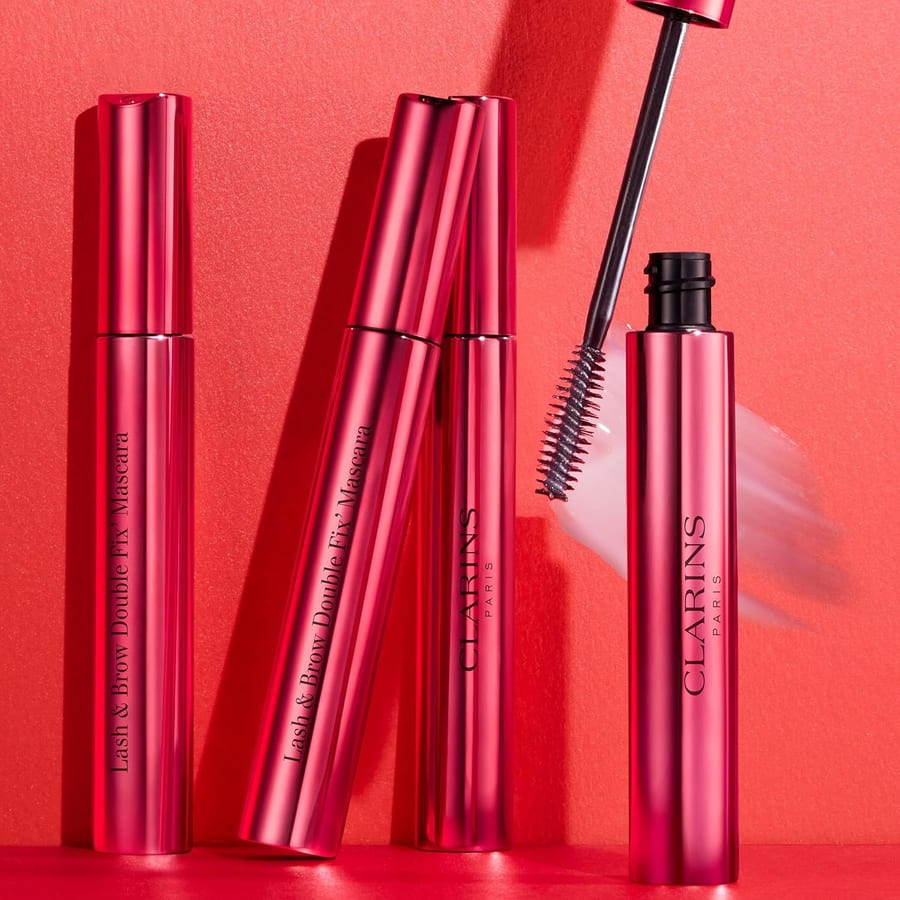 كلارنس ماسكارا تثبيت الحاجب و الرموش CLARINS Lash & Brow Double Fix Mascara,