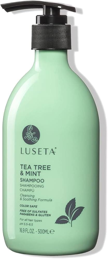 شامبو لوسيتا بشجرة الشاي والنعناع 500ml Luseta Tea Tree & Mint Shampoo
