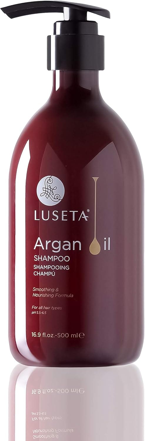 لوسيتا شامبو بزيت الارغان - 500 مل LUSETA Argan Oil Shampoo - 500ml |
