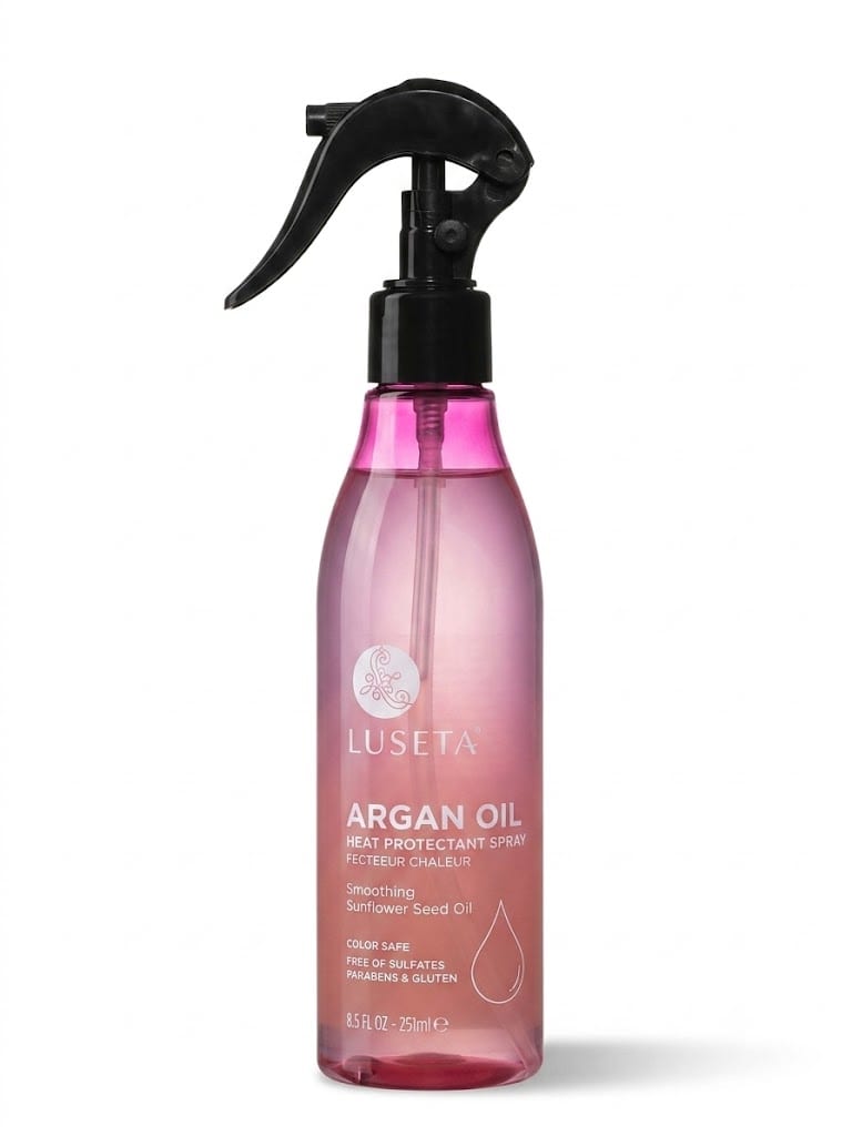 بخاخ لوسيتا الواقي من الحرارة بزيت الأرغان 251 ml Luseta Argan Oil Heat Protectant Spray