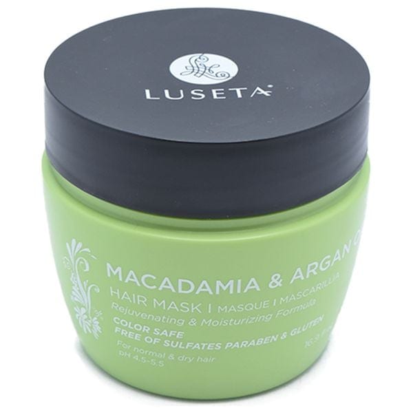لوسيتا ماسك للشعر بزيت الارغان و المكاديميا - 500 مل Luseta Macadamia & Argan Oil Hair Mask - 500ml |