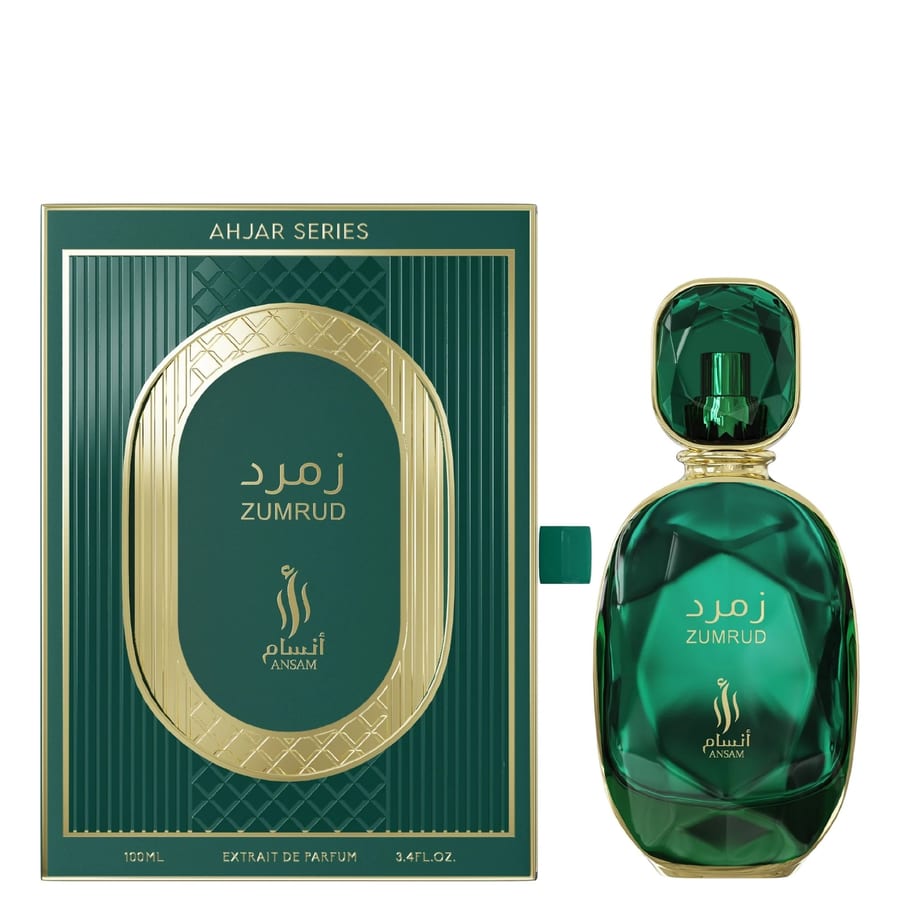 عطر زمرد من أنسام إكستريت دي بارفان 3.4 أونصة سائلة 100ml Emerald by Ansam Extrait de Parfum 3.4 oz. of fuel