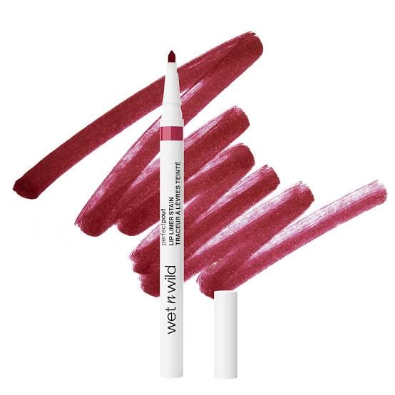 محدد شفاه ويت آند وايلد بيرفكت باوت، لون ثابت لا ينتقل لتحديد الشفاه Wet n Wild Perfect Pout Lip Liner Stain-