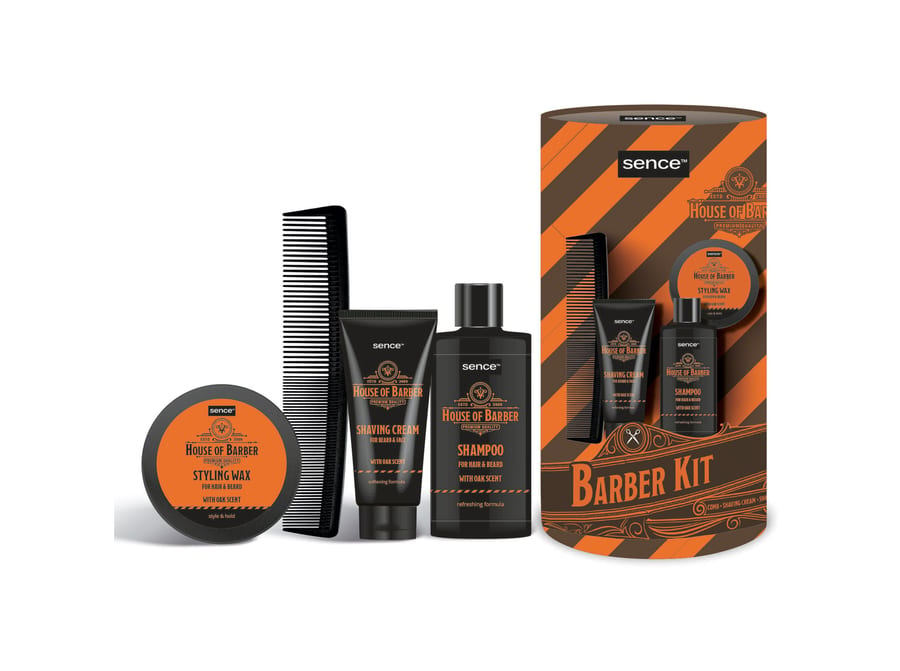 سنس مجموعة العناية للرجال SENCE House Of Barber Set 4p