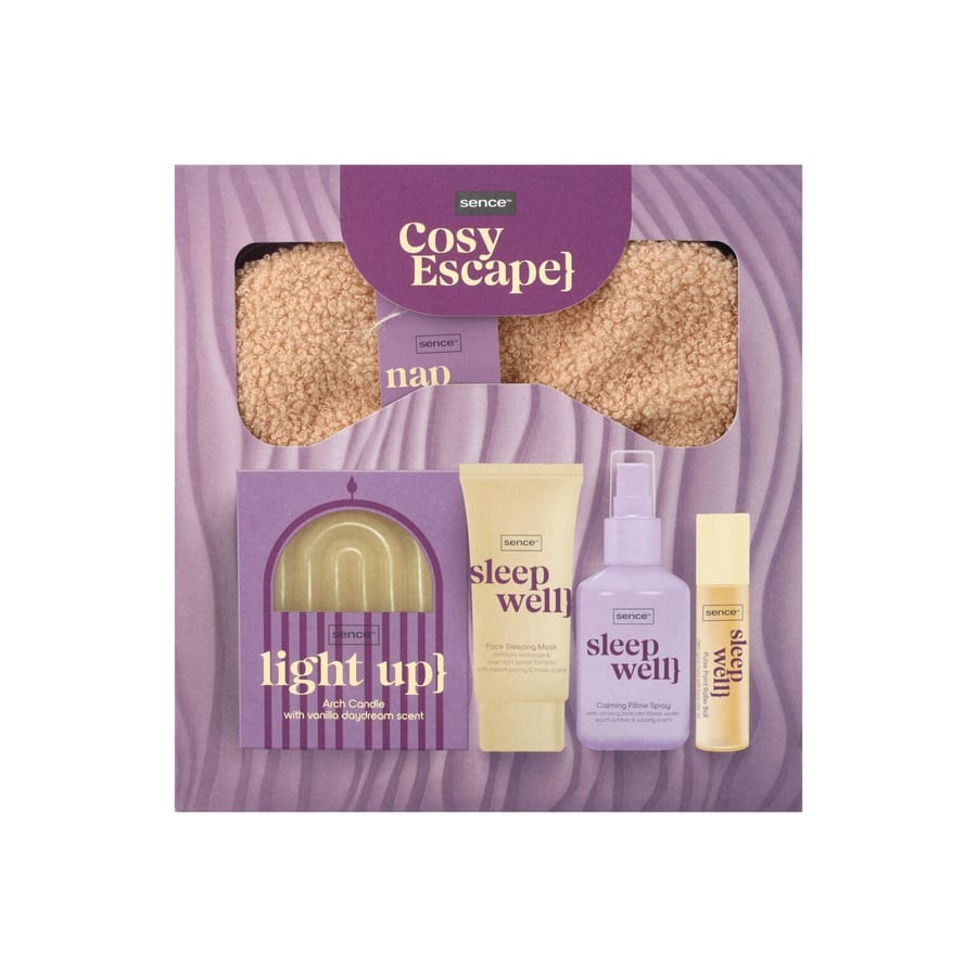 مجموعه العناية بالبشرة من سنس بيوتي SENCE BEAUTY Cosy Escape Sleeping Kit SET