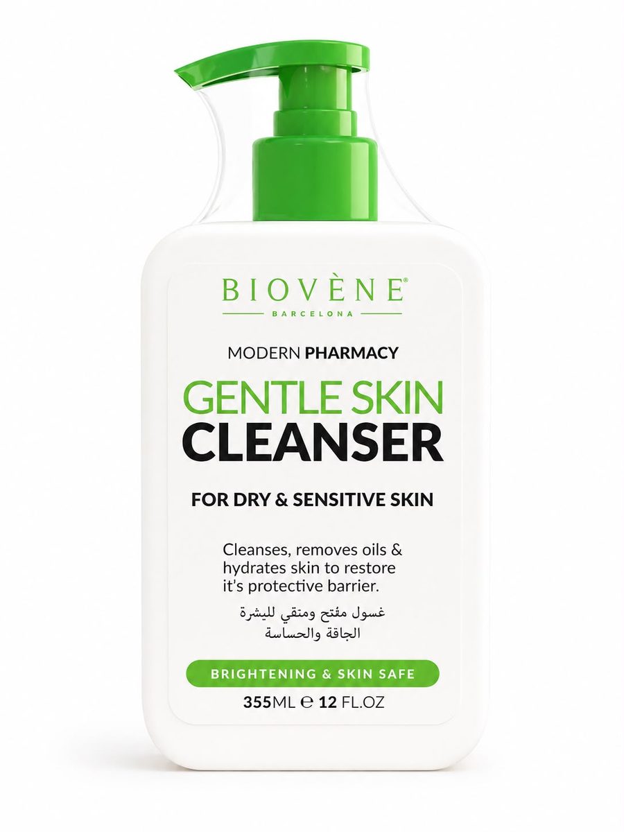 BIOVENE gentle skin cleanser 355 ml - غسول وجة بايوفين للبشرة الجافة والحساسة