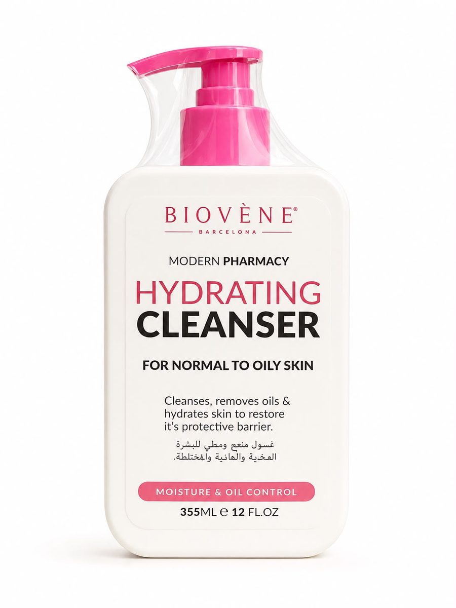 BIOVENE hydrating cleanser 355 ml - غسول وجة بايوفين للبشرة العادية الى الدهنية