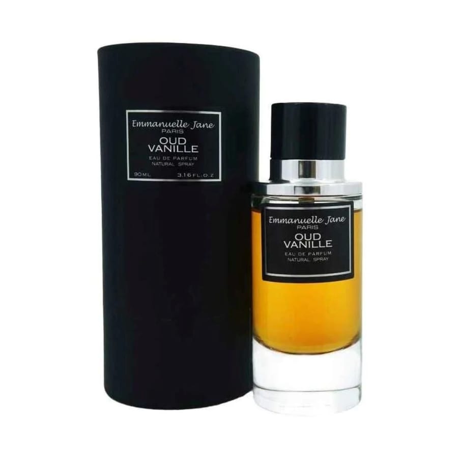Emmanuelle Jane Unisex Oud Vanille EDP 90 ml - عطر عود فانيليا اودي بارفيوم 90 مل - إيمانويل جين
