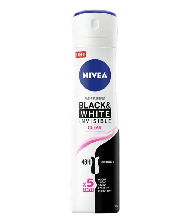 نيفيا بخاخ مزيل عرق انفيسيبل بلاك اند وايت 200 مل NIVEA Back & White Original Anti-Perspirant
