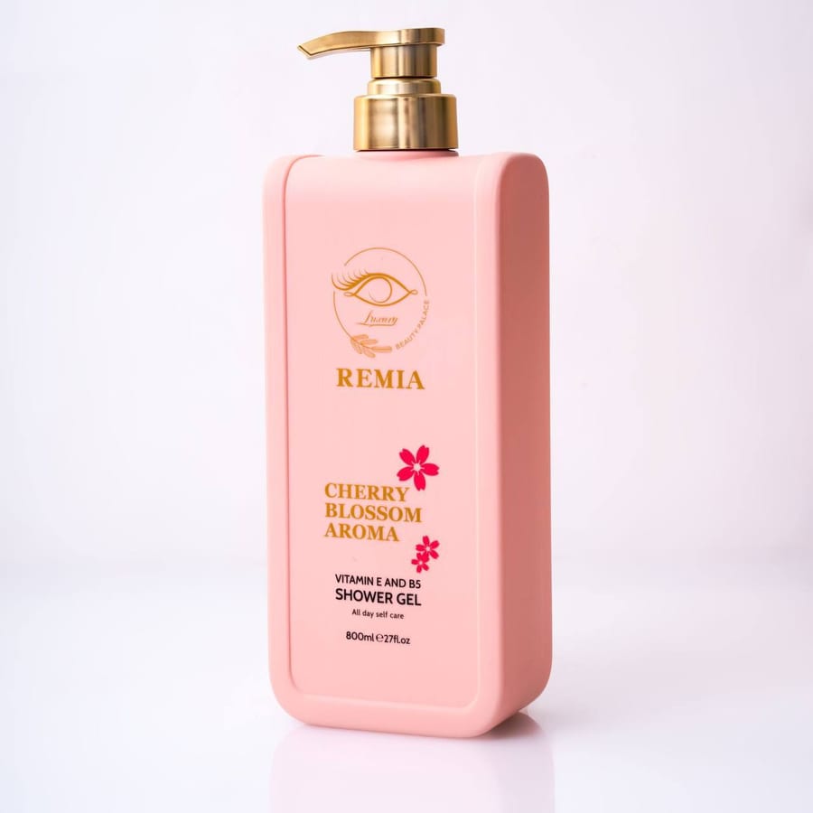 REMIA Cherry Blossom Aroma Shower Gel 800 ml - جل استحمام برائحة زهر الكرز 800 مل
