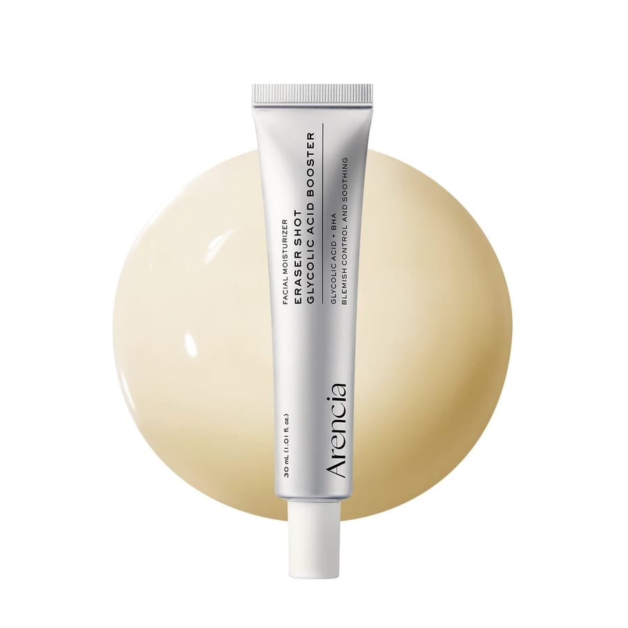 كريم لتنقية البشرة بحمض الجليكوليك إريزر شوت 30 مل ARENCIA Eraser Shot Glycolic Acid Booster 30ml