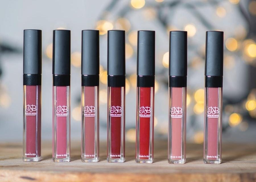 Nora Bo Awadh Waterproof Liquid lipstick حمرة نوره بو عوض لكود ليب ستك