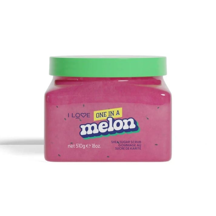 اي لوف مقشر السكر بزبدة الشيا وان إن أ ميلون 510 غرام I Love One In A Melon Shea Sugar Scrub 510g